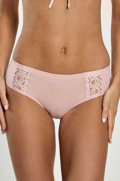 Classic Mid-Waist Brief with Side Lace