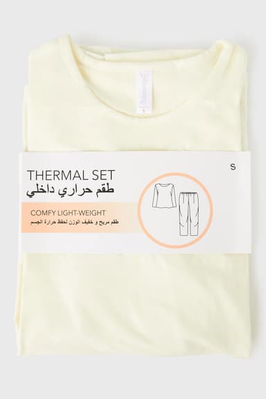 Two Pieces Cozy Lightweight Thermal Set