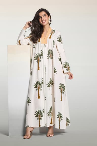 Maxi Printed Kaftan