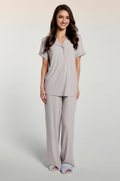 Soft Long Pajama Pants with Adjustable Drawstring and Hidden Pockets