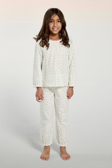 Girls’ Soft Floral Pajama Set